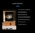 Saturn Luminous 3D Crystal Cube Night Light - Laser Engraved Artwork with Solid Wood Base