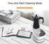 Green Rechargeable Cordless Mini Desktop Vacuum - Portable Handheld Cleaner for Desk, Keyboard, Crumb & Dust