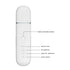 Green Professional Ultrasonic Skin Scrubber - 4-in-1 Facial Spatula for Deep Cleaning, Blackhead Removal, and EMS Lifting