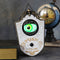 2-Piece White Halloween Animated Eyeball Doorbell - Spooky Light-Up Prop with Scary Sounds for Party & Door Decoration