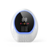 White Rechargeable Ozone & UV-C Air Purifier with Remote - Portable Odor Eliminator for Home, Pets & Closets