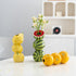 Watermelon Whimsical Stacked Fruit Ceramic Vase - Nordic Style Flower Holder for Modern Home Decor