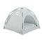 Grey Premium Portable Pet Tent Bed with Cooling Mat - Breathable Foldable Outdoor Indoor Cat Dog House Shelter for Summer(Size: M)