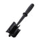 3-pieces Black Premium Heat Resistant Meat Chopper - Ground Meat Masher Utensil for Hamburger & Non-Stick Pans