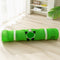 Green bamboo panda Premium Soft Suede Cat Tunnel - Collapsible Play Tube with Peek-a-Boo Hole & Hanging Ball(0.8m)