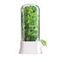 White Fresh Herb Keeper & Saver - Refrigerator Pod to Extend the Life of Fresh Herbs