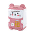 Pink Mouse ba Kids Smart ATM Piggy Bank - Automatic Bill Scroll, Password & Fingerprint Unlock with Fun Features