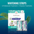 Dr. Novyera Premium Whitening Strips - Coconut Oil Infused for Effective Tooth Stain Removal & Gentle Care - 7 Treatments (5 Professional + 2 Express)