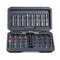 A 42-piece set Black Insulated Screwdriver Set - Multi-Bit Electrician's Tool Kit with Magnetic Tips & Quick-Change Handle