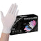 50 Pairs White Premium Disposable Nitrile Gloves - Powder-Free, Latex-Free & High-Elasticity for Multi-Purpose Use(XL)