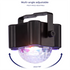 Black Sound Activated Disco Ball Party Light with Remote - RGB Strobe & UV Stage Lighting for Home Parties