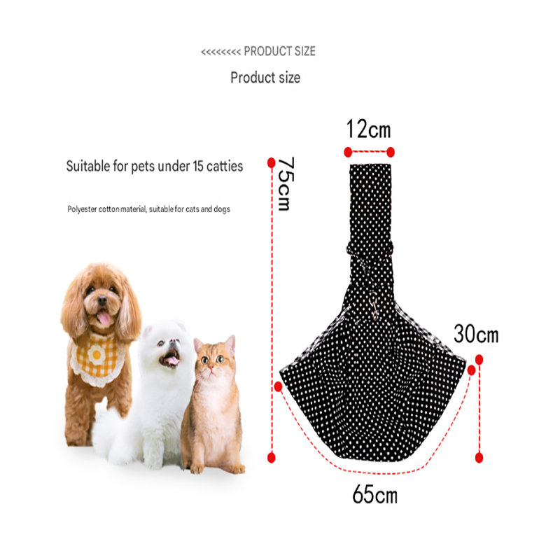 Black Pet Carrier Backpack - Comfortable Shoulder Bag for Cats and Dogs, Ideal for Outdoor Use in Autumn and Winter