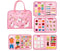 Pink Early Education Learning Board - Felt Activity Board for Toddlers