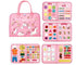 Pink Early Education Learning Board - Felt Activity Board for Toddlers
