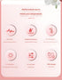Multi-Functional Neck & Face Beauty Massager - Constant Heat, Ion Infusion & Sonic Vibration(pink)
