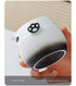 Adorable Panda Design Ceramic Tea Infuser Mug Set - 310ml Travel Crackle Glaze Cup with Lid & Strainer(orange)