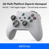 G6 Pro Wireless Gaming Controller - Hall Joysticks & Triggers, Multi-Platform, Six-Axis Gyro, Turbo & Macro(grey)