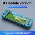 Portable Telescopic Mobile Game Controller - Bluetooth 5.0, iOS/Android/PC Compatible, 400mAh Battery(blue)