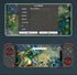 Portable Telescopic Mobile Game Controller - Bluetooth 5.0, iOS/Android/PC Compatible, 400mAh Battery(blue)