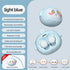Fun Face-Changing TWS Earbuds with Rotating Case - Bluetooth 5.4, High-Quality Sound(Light Blue)