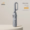 Automatic Open/Close Umbrella with UPF50+ Sun Protection - 10-Rib Windproof Design, Carabiner Handle(grey)