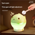 Portable rechargeable tapping control night light- 3-Level Dimmable Bedside Lamp(apricot)