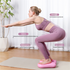 Dual-Side Textured Fitness Balance Board - Core Strengthener with Anti-Slip Massage Surface(pink)