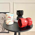Artisan Handcrafted Ceramic Vase - Minimalist Home Decor with Stable Base(white)