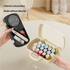 Complete Sewing Kit - Portable with Organized Compartments(red)