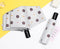 Auto Open/Close 8-Rib Sun & Rain Umbrella - 98cm UV Protection Canopy(white)