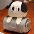 Plush 2-in-1 Pillow Blanket - Adorable Design for Cozy Comfort(Black and white dog)