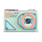 Glitter Sand Design 64MP HD Digital Camera with LED Fill Light & Auto Focus(green)