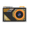 Glitter Sand Design 64MP HD Digital Camera with LED Fill Light & Auto Focus(black)