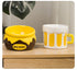 Premium Elevated Pet Bowl with Ergonomic 15° Tilt & Large Capacity(Honeypot)