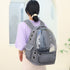 Spacious Pet Carrier with Ventilation System & Water-Resistant Design(pink)