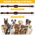 Ultra-Small & Lightweight Dog Training Collar with Remote - 3 Modes, Adjustable Levels, Fits All Sizes(black)