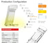 Portable Clip-On LED Reading Light - USB Rechargeable, 3 Color Modes & 5 Brightness Levels(white)