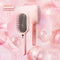 Electric Ionic Vibrating Massage Hairbrush - 3-Mode Sonic Scalp Massager & Detangler with LCD Display(Pink)