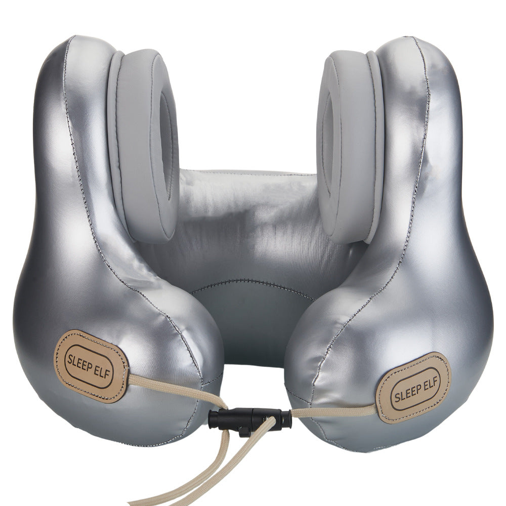 Smart Neck Pillow with Dual Noise Reduction, HIFI Bluetooth Music & Graphene Heating - Sleep Elf