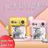 Kids Instant Print Digital Camera with 180° Flip Lens - 24MP Photos, 720P Video & Doodle Fun(yellow)