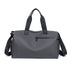 Large Capacity Travel Duffel Bag with Shoe Compartment & Wet Pocket - Multi-Purpose Gym & Weekend Bag(Grey)