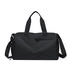 Large Capacity Travel Duffel Bag with Shoe Compartment & Wet Pocket - Multi-Purpose Gym & Weekend Bag(Black)