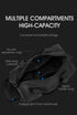 Large Capacity Travel Duffel Bag with Shoe Compartment & Wet Pocket - Multi-Purpose Gym & Weekend Bag(Black)