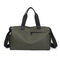 Large Capacity Travel Duffel Bag with Shoe Compartment & Wet Pocket - Multi-Purpose Gym & Weekend Bag(Green)