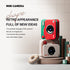 Mini Retro Keychain Camera - 48MP Photos, 1080P HD Video with Built-in Filters & Flash(red)