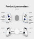 Multi-Platform Telescopic Gaming Controller - Hall Triggers, Esports 3D Joysticks & Macro Programming(White With radiator)
