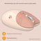 Cute Cat Shaped Wireless Office Mouse - Dual Mode 2.4G/Bluetooth, 3-Level DPI, Silent Click(Milk tea color)