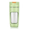 Large 600ML Portable Blender - USB-C Rechargeable Smoothie Maker with 4 Stainless Steel Blades(green)