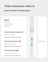Rotating Electric Toothbrush with 3D Cleaning Action - 3 Modes, IPX7 Waterproof, with Travel Case & 6 Brush Heads(pink)