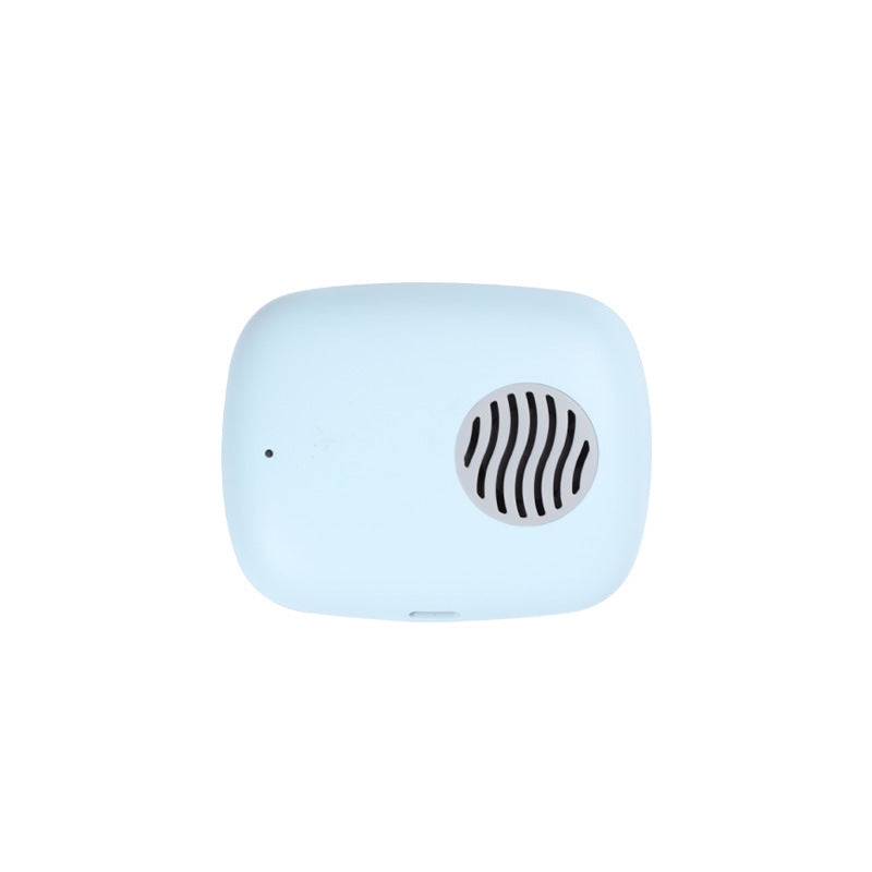 Portable UVC Toothbrush Sterilizer Case with Drying Fan - USB-C Rechargeable, 5-Minute Fast Disinfection(blue)